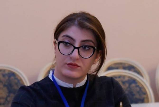 Лилит Минасян освобождена от должности заместителя руководителя аппарата НС

