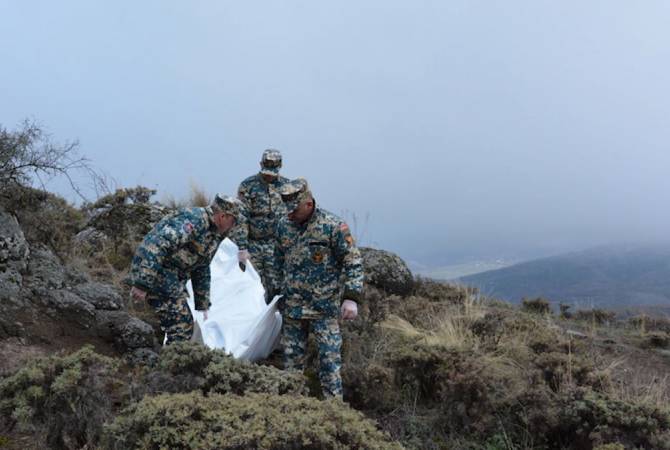В южной части Матагиса обнаружены тела 4 погибших военнослужащих