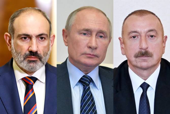 Pashinyan-Putin-Aliyev meeting kicks off in Moscow | ARMENPRESS Armenian  News Agency