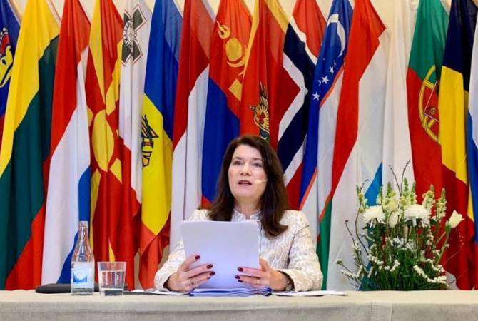 Действующий председатель ОБСЕ в числе приоритетов отметила урегулирование 
карабахского конфликта