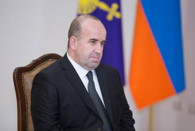 Governor of Shirak Tigran Petrosyan tenders resignation 