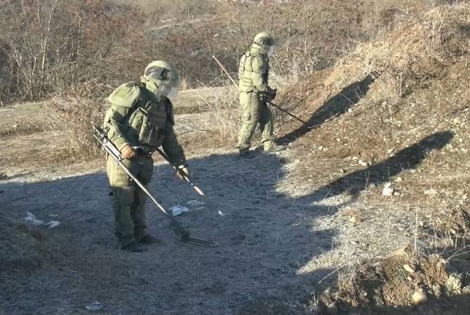 Нагорный Карабах: российские миротворцы разминировали около 529 га территории  