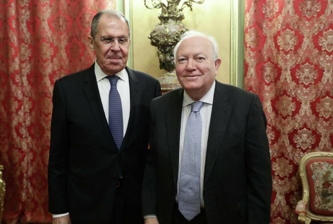 Лавров встретился с представителем генсека ООН Моратиносом
