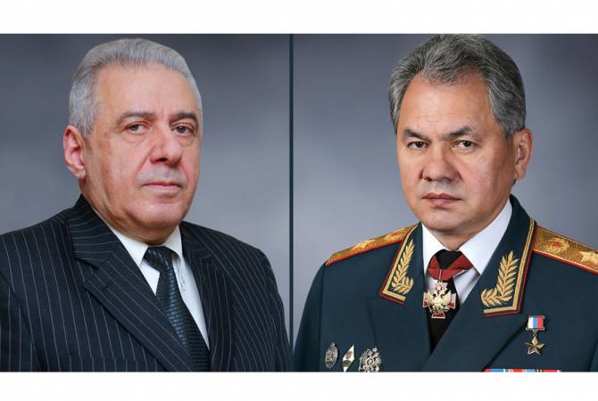 Министры обороны Армении и РФ обсудили вопросы возвращения пленных

