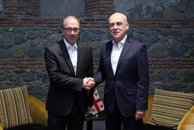 Armenian FM pays working visit to Georgia