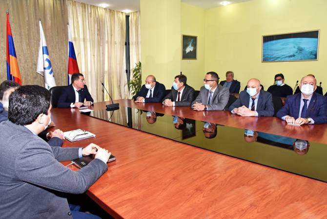 Ряд работников ЗАО «Газпром Армения» и ООО «Трансгаз» удостоены благодарности 
председателя правления