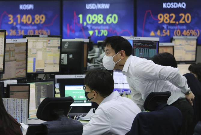 Asian Stocks down - 25-01-21
