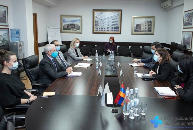 Armenian Minister of Healthcare, UN Resident Coordinator discuss cooperation opportunities
