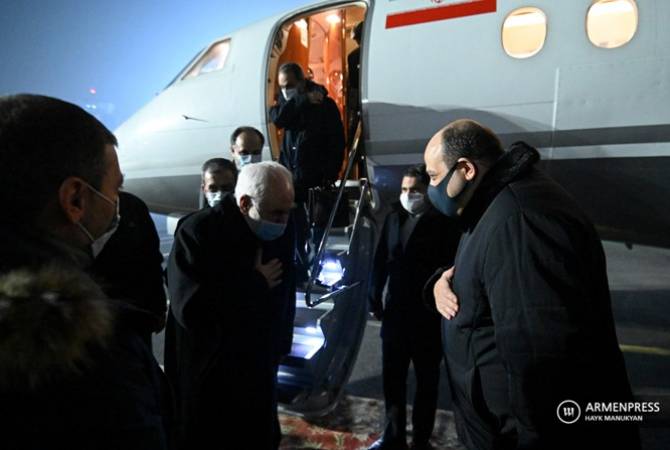 Глава МИД Ирана Мохаммад Джавад Зариф прибыл в Ереван
