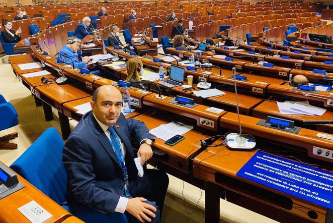 MP Marukyan re-elected 1st Vice-Chairperson of PACE Committee on Legal Affairs and Human 
Rights
