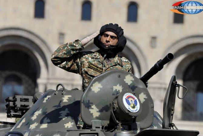 Armenian Armed Forces celebrate 29th anniversary of foundation