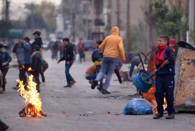 Во время беспорядков в ливанском Триполи пострадал подросток