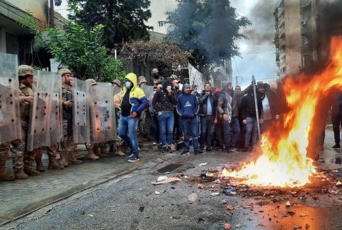 No damages reported in Armenian community due to protests in Tripoli, Lebanon