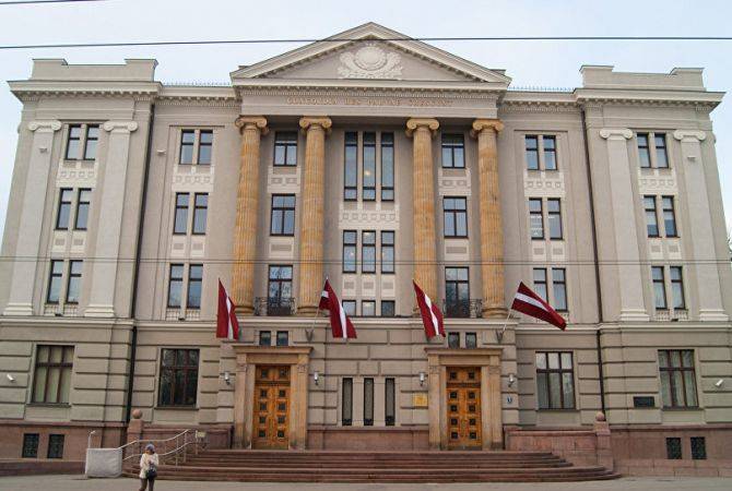 Latvia's foreign ministry refers to solution of NK status in its annual report