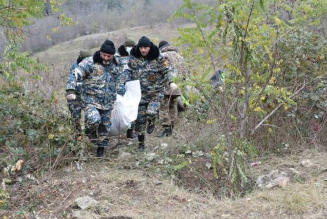 More bodies retrieved from battle zones as search operations continue, Artsakh authorities say