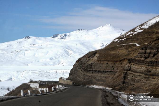  На трассе Армения-Арцах закрытые и труднопроходимые участки 