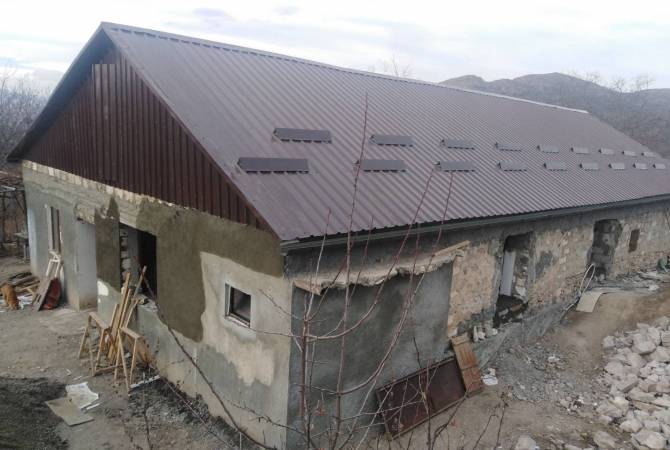 Շոշ գյուղում վերակառուցվում է 15 առանձնատուն