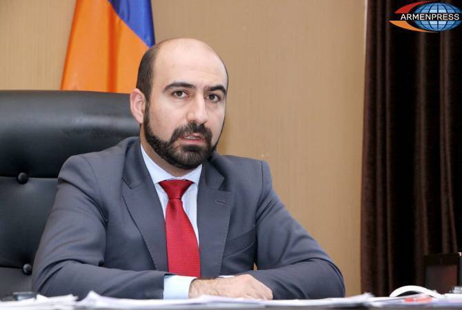 Нарек Бабаян подал заявление об уходе с поста председателя Комитета по управлению 
госимуществом

