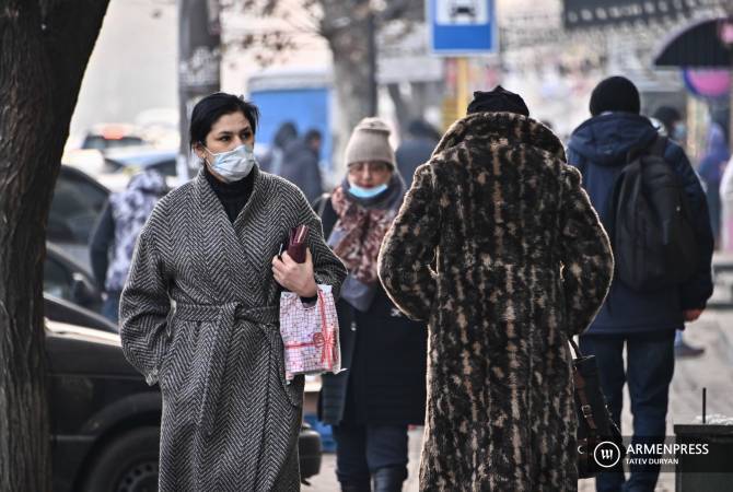 В Армении подтверждено 190 новых случаев COVID-19, вылечились 358 заболевших