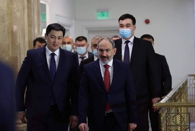 Armenian PM’s working visit to Kazakhstan kicks off