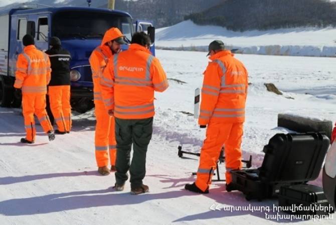 Specialists in Armenia develop Search and Rescue technique using UAV air support 