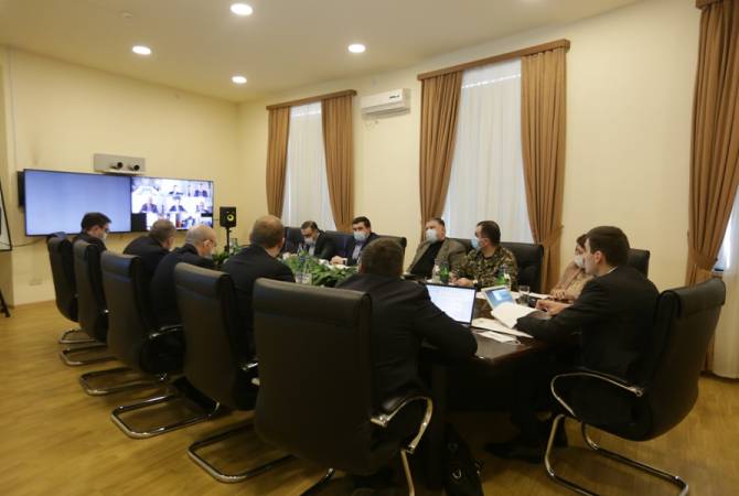 Armenia-Russia-Azerbaijan government officials hold “expert subgroup” meeting on transport 