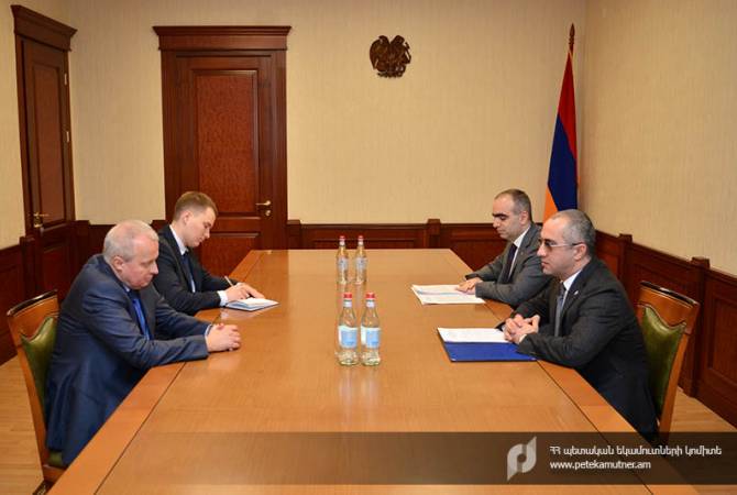 Председатель КГД Армении принял посла РФ

