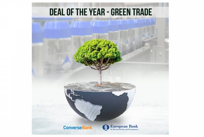 Converse Bank is again the winner of  the EBRD’s “Deal of the Year – Green Trade” award

