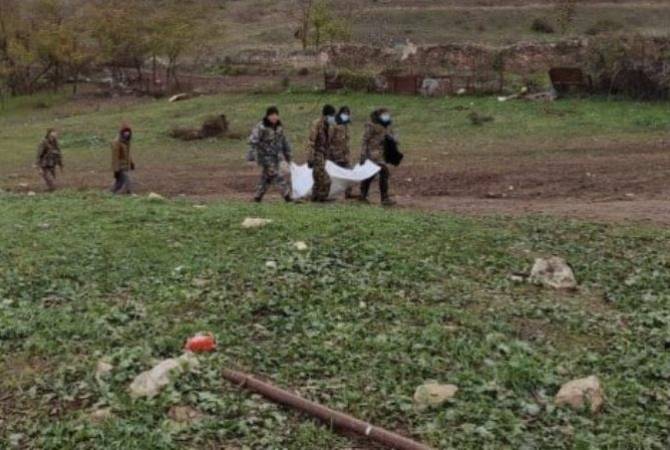 Les corps de quatre militaires retrouvés dans le district de Kubatli
 
