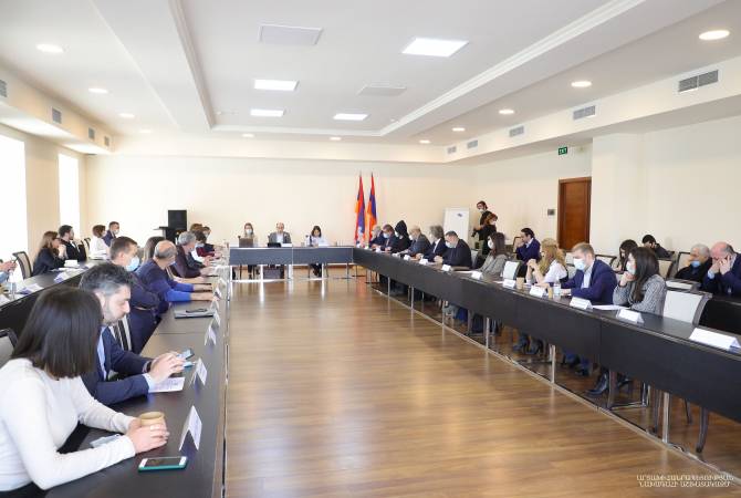 Аппарат Президента Арцаха провел обсуждение гуманитарных вопросов со структурами 
диаспоры

