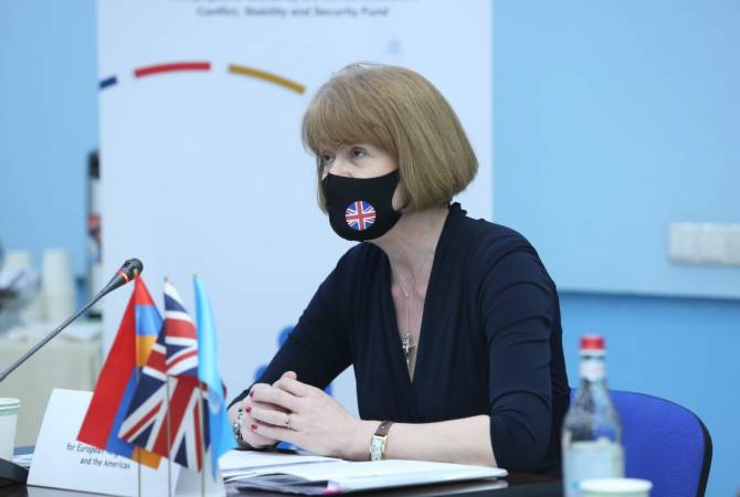 Венди Мортон приветствует инициативу Великобритании по оказанию помощи общинам 
Армении

