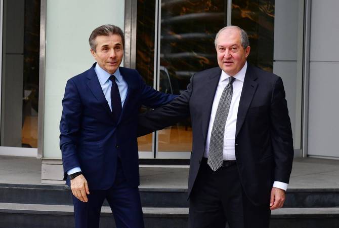 Le Président Sarkissian félicite Bidzina Ivanishvili pour son anniversaire