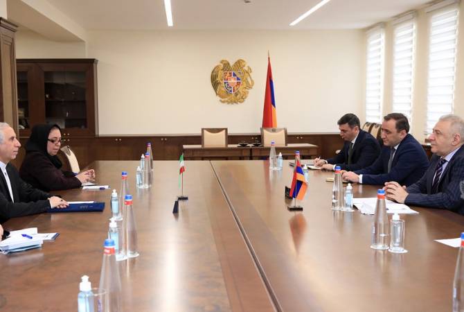 Министр обороны Армении принял посла Ирана


