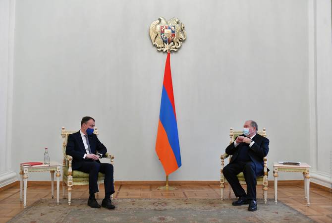 Armenian President receives EU Special Representative for South Caucasus and crisis in Georgia