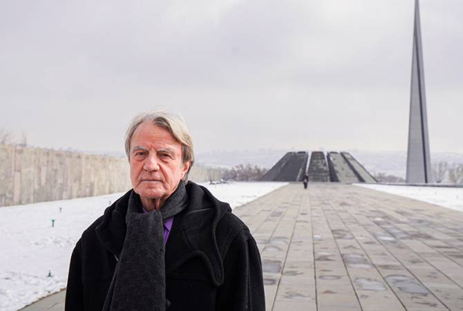 Aurora Prize Selection Committee member Bernard Kouchner visits Armenia and Artsakh