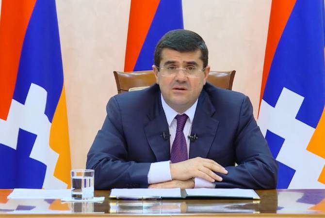 Artsakh President says ready to mediate in overcoming political crisis in Armenia