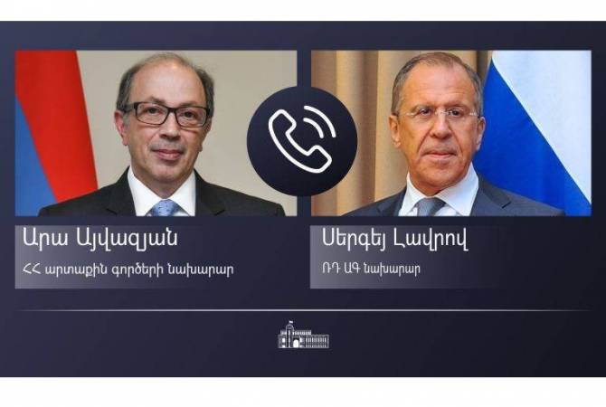 FM Aivazian informs Russia’s Lavrov about latest developments in Armenia