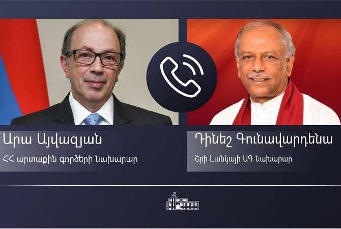 Հայաստանի և Շրի Լանկայի ԱԳ նախարարներն ընդգծել են քաղաքական 
երկխոսությունն ակտիվացնելու կարևորությունը