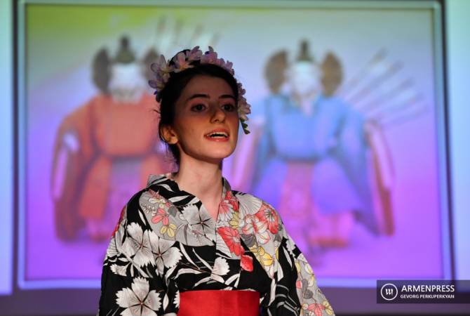 В Ереване прошло мероприятие, посвященное национальному празднику Японии 
Хинамацури

