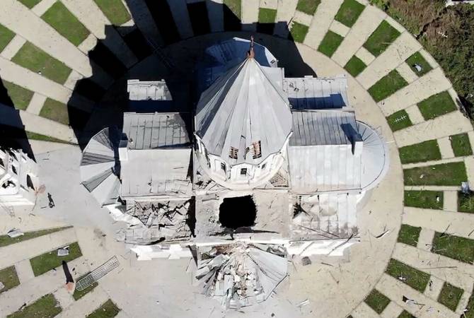 Եվրոպական հանձնաժողովը դատապարտում է պատերազմի ընթացքում Ադրբեջանի 
կողմից Ղազանչեցոց եկեղեցու ռմբակոծումը

