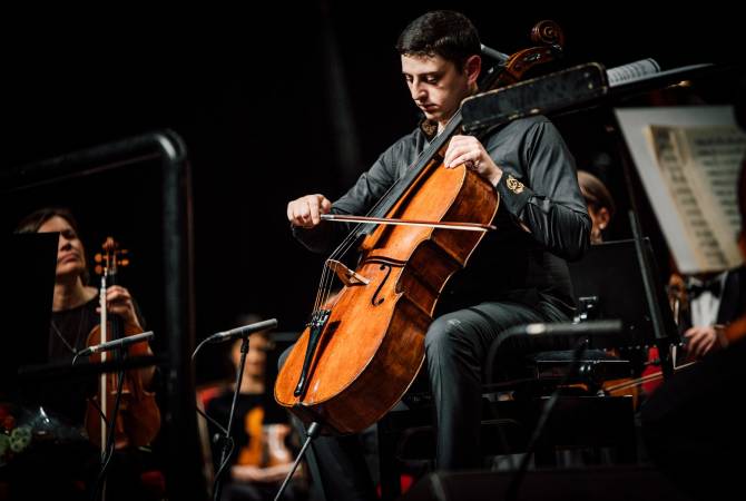 Нарек Ахназарян посвятит свой ереванский концерт памяти виолончелистки Медеи 
Абраамян

