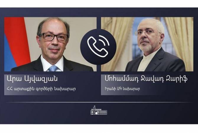 Entretien téléphonique entre les ministres des Affaires étrangères arménien et iranien