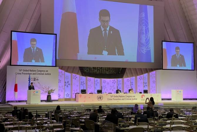 Азербайджан и Турция должны быть привлечены к ответственности: Бадасян на XIV 
Конгрессе UNODC