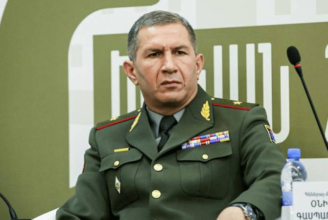 Onik Gasparyan officiellement démis de ses fonctions de chef d’état-major de l’armée 
arménienne  