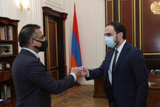 India can view Armenia as transport gate to Russia and Europe, Deputy PM tells ambassador 