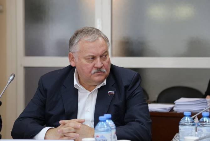 Artsakh lawmakers, State Duma MP Zatulin hold meeting in Russia 