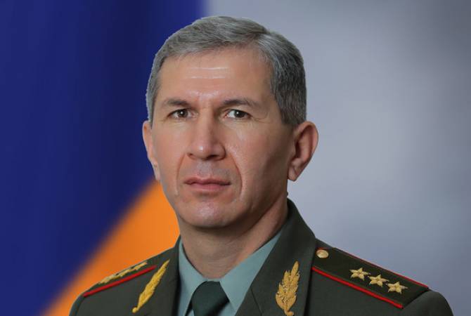 Colonel-General Onik Gasparyan’s dismissal remains in force, Prime Minister’s Office says citing 
constitution