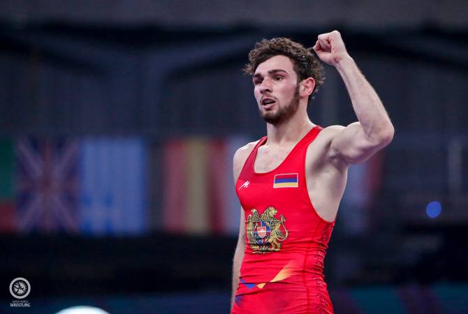 عضو منتخب أرمينيا للمصارعة الحرة أرسين هاروتيونيان يتأهل لأولمبياد طوكيو 