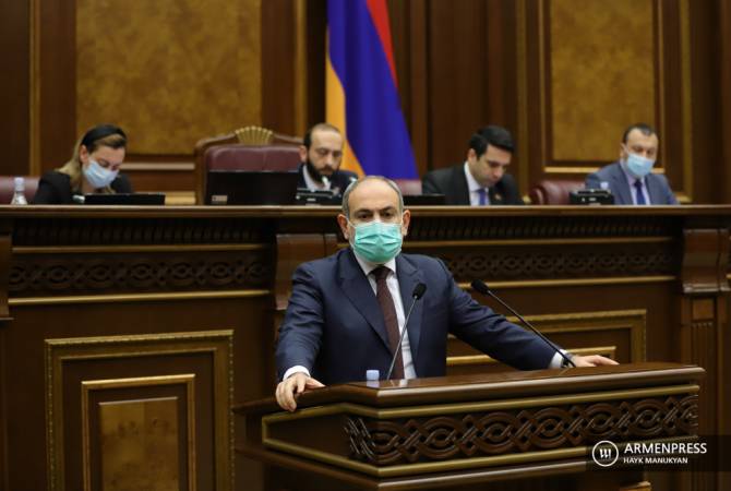 Pashinyan: la question des amendements constitutionnels reste à l'ordre du jour du 
gouvernement