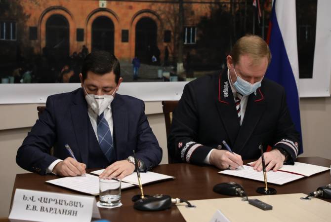 ՃՇՀԱՀ-ի և «Հարավկովկասյան երկաթուղի» ընկերության միջև ստորագրվել է 
համագործակցության հուշագիր

